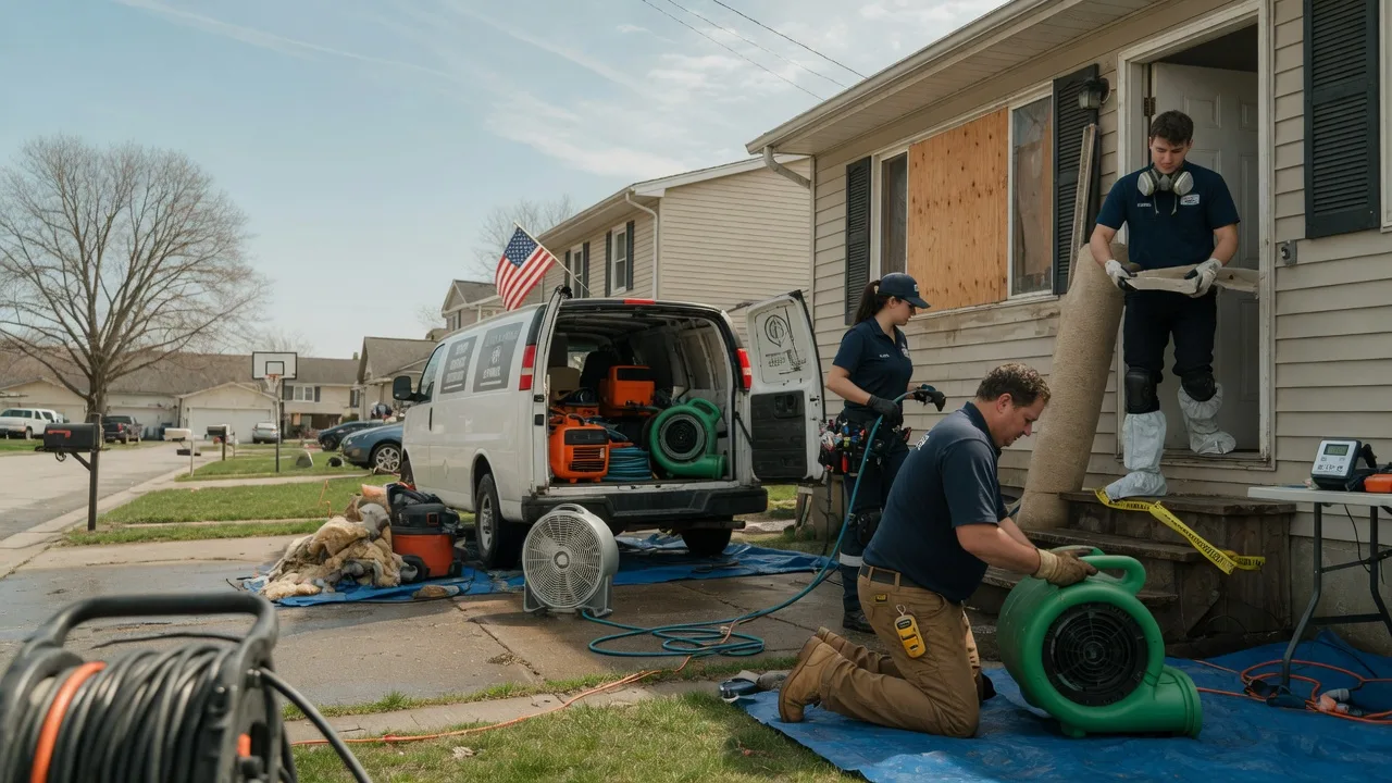 Water Damage Restoration in Perry, LA near me